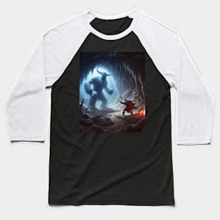 Ice Giant confrontation Baseball T-Shirt